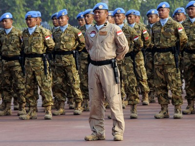 TNI Berangkatkan 140 Prajurit ke Mali-Afrika