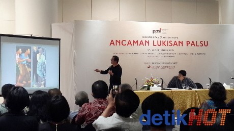 Pelukis dan Kolektor Seni Berkumpul, Bahas Lukisan Palsu