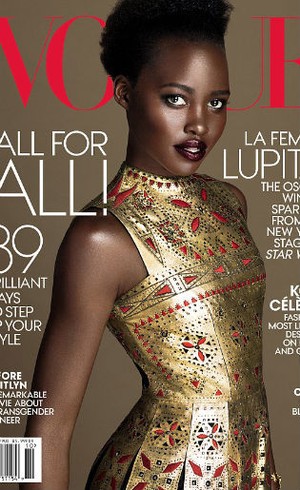 Lupita Nyongo Tampil Bersinar di Cover Vogue