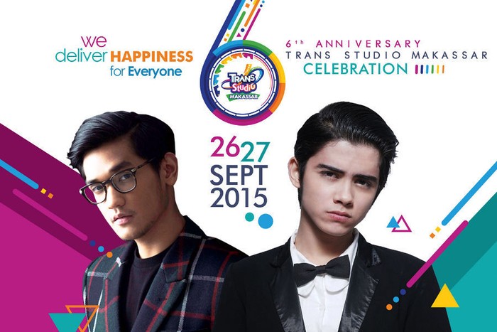 Sambut HUT ke-6, Trans Studio Makassar Datangkan Afgan & Aliando