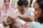 Ini Suasana Pemotongan Rambut Putra Raffi dan Nagita