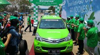 Pengujian Ecopia kali ini dilakukan bersama 2 merek ban berbeda, dengan menggunakan model kendaraan yang sama.