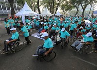 ajang sosialisasi  yang bertajuk Karma Fun Day ini juga bertujuan untuk memberikan wadah berkumpul bagi para penyandang disabilitas pengguna kursi roda.