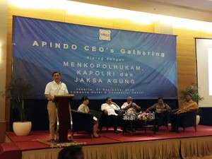 Menko Polhukam, Kapolri, Hingga Ketua KPK Kumpul Bareng Pengusaha