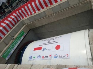 Penampakan Bor Raksasa MRT Yang Akan Lubangi Sudirman-Thamrin