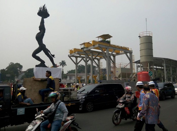 Jokowi Akan Saksikan Bor Raksasa yang Lubangi Sudirman Hingga Thamrin