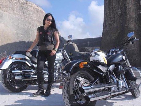 Maureen Gunawan, Awalnya Trauma Kini Ketagihan Naik Moge