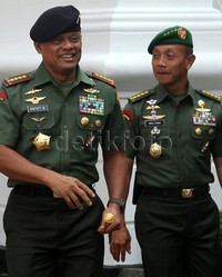 Dalam kesempatan ini, saya dan Kepala Staf angkatan mengundang seluruh masyarakat untuk hadir di sana, sekaligus juga sekalian pesta rakyat. Presiden sampaikan bersedia jadi inspektur upacara, tambah Gatot.