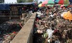 Sungai di Cibinong Penuh Sampah