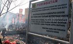 Sungai di Cibinong Penuh Sampah