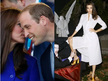Miranda Kerr Pose Bareng Drakula, Kemesraan Pangeran William dan Kate Miranda Kerr Pose Bareng Drakula, Kemesraan Pangeran William dan Kate