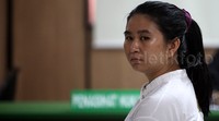 Devita menjalani sidang vonis di Pengadilan Negeri Jakarta Pusat.