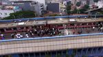 Penampakan Dua Kereta yang Berbenturan dari Udara