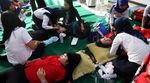 Korban Benturan Kereta Mendapat Pengobatan