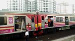 Dua Kereta Berbenturan di Stasiun Juanda