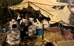 Tenda Haji Indonesia Roboh Diterpa Angin
