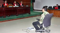 Hakim Ketua Artha Theresia Silalahi membacakan amar putusan. Pool/Lamhot Aritonang/detikFoto.