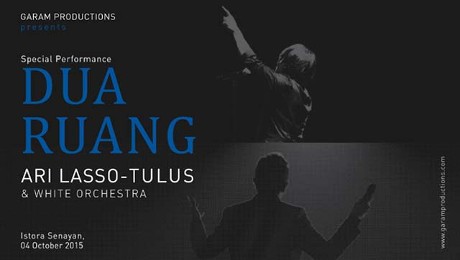 Ari Lasso dan Tulus Siap Berbagi Panggung di Konser Dua Ruang