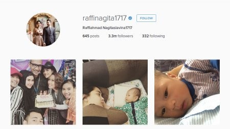 Instagram Raffi-Nagita Masuk 100 Juta Akun yang Paling Banyak Diikuti
