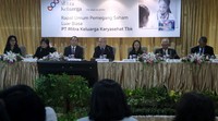 PT Mitra Keluarga Karyasehat Tbk menggelar RUPSLB di Rumah Sakit Mitra Keluarga, Kelapa Gading, Jakarta.