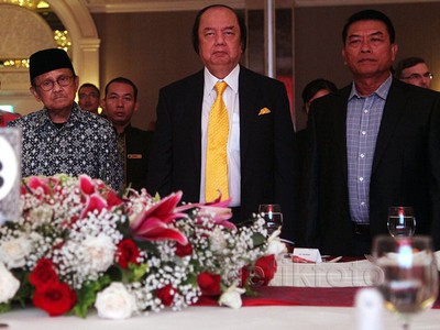 Habibie Hingga Moeldoko Hadiri Peluncuran Buku Tahir