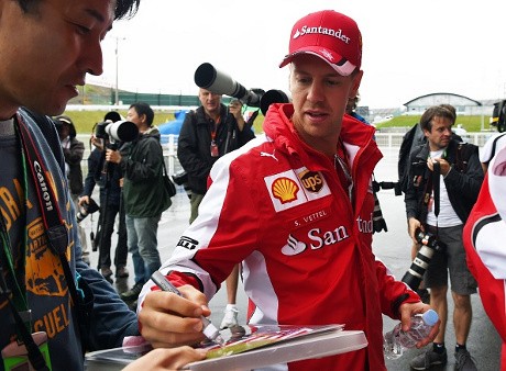 Akrabi Sirkuit Suzuka, Vettel Berharap Rival Juga Maksimal