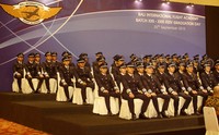 Sebanyak 65 pilot dari angkatan 22-24 yang telah selesai merampungkan pendidikan dan pelatihan penerbangan selama 11 bulan.