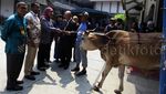 Pemotongan Hewan Kurban di Rutan Pondok Bambu