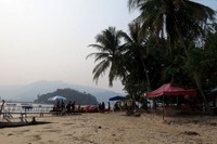 Di Pulau Cingkuak banyak operator penyewaan water sport dari banana boat sampai flying fish. Tinggal pilih mana yang disuka dan operator mana yang disewa (Fitraya/detikTravel)