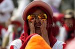 Aksi Ribuan Bidan di Depan Istana Negara