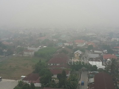 Begini Kabut Asap di Pekanbaru