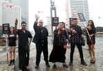 Aksi Ruwatan untuk Ahok di Bundaran HI