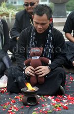 Aksi Ruwatan untuk Ahok di Bundaran HI