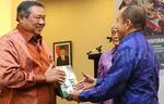 SBY Hadiri Bedah Buku Transformasi TNI