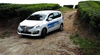 Kesejukan mulai terasa menusuk tulang ketika rombongan mulai memasuki areal pekerbunan teh yang dikelola oleh PT. Perkebunan Nusantara (PTPN) IV Persero. Firdaus Nasution/ERCI Sumut.