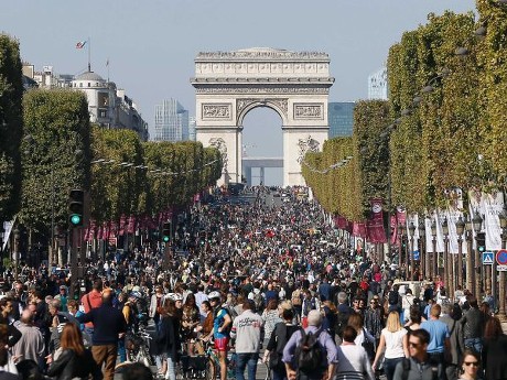 Pertama Kalinya, Kota Paris Terbebas dari Kendaraan