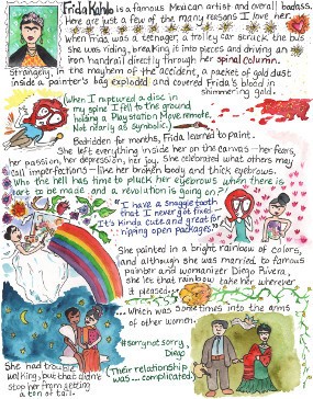 Kartunis Philadelphia Bikin Komik tentang Frida Kahlo