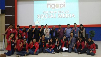 Sebelum acara Ngopi bubar, tidak lengkap rasanya kalo belom foto narsis bersama.