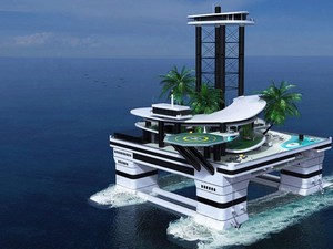 Bukan Kapal Pesiar, Ini Pulau Yang Bisa Pindah