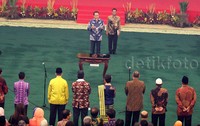 Irman Gusman menyampaikan pidatonya. Lamhot Aritonang/detikFoto.