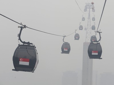 Kabut Asap Indonesia Masih Selimuti Singapura