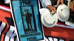 Ratusan Petani Demo di Istana
