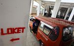 Terminal Pinang Ranti Sepi Penumpang