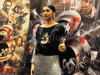 Tika Bravani mengaku puas dan senang dapat berakting dalam film '3.' Pool/Noel/detikFoto.