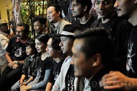 Film '3' dijadwalkan tayang di bioskop pada 1 Oktober mendatang. Pool/Noel/detikFoto.