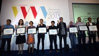 Sejumlah perusahaan juga meraih penghargaan.