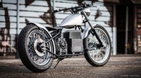 Motor ini dibentuk dengan frame hardtail yang disebut Cleveland Cyclewerks sebagai 'The Heist'. Motor ini adalah wujud impian sang customiser. Pool/dok SineCycle.