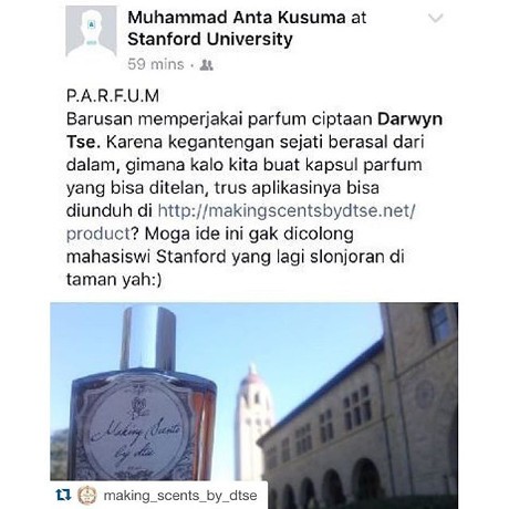 Racikan Parfum Darwyn Tse Digemari Selebriti