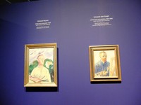 Munch : Van Gogh, begitu nama pameran yang menyandingkan lukisan-lukisan hasil karya dua maestro dunia yakni Edvard Munch (1863-1944) dan Vincent Van Gogh (1853-1890) Pameran ini dibuka mulai 25 September 2015-17 Januari 2016 di wing baru Van Gogh Museum (Sastri/detikTravel)