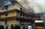 Mapolda Jateng Terbakar